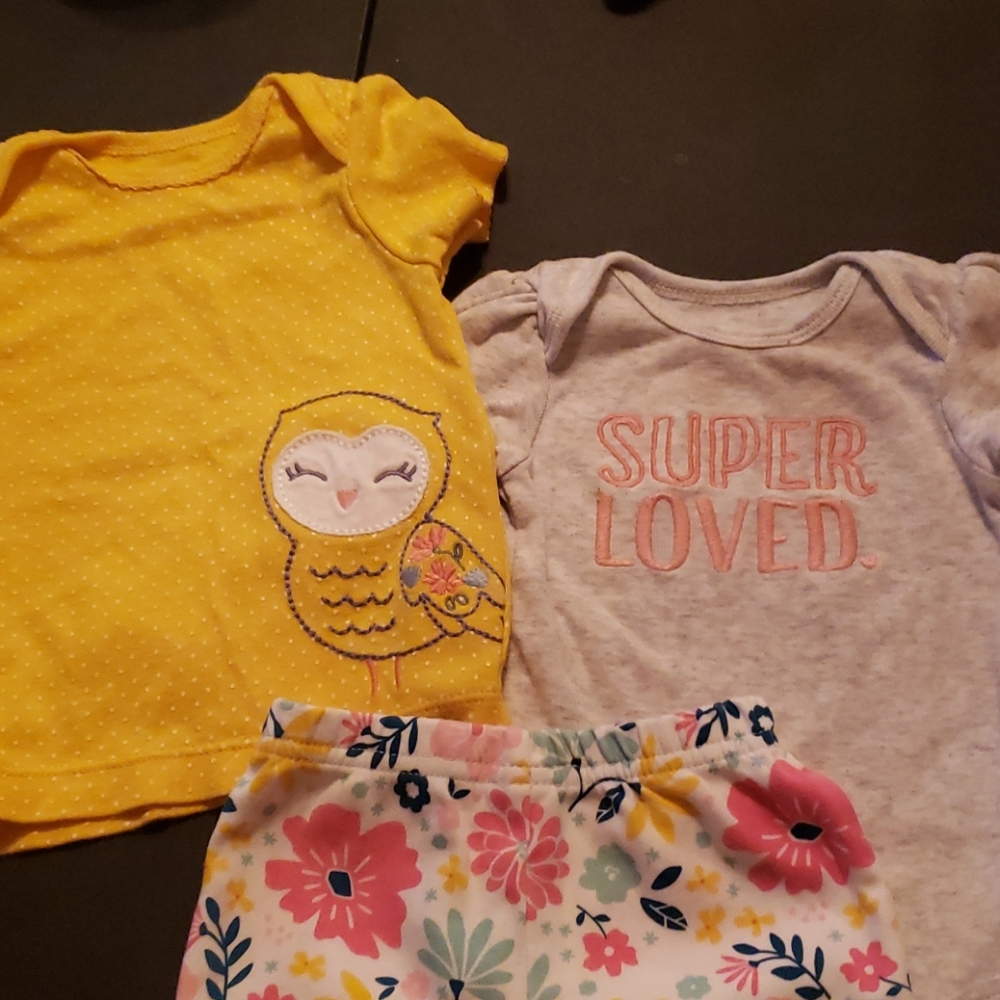 Baby girl 3 piece set